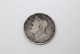 A George IV Crown 1821 SECUNDO