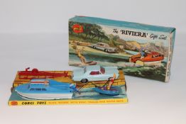 A Corgi Toys die cast vehicle - The 'Riviera' gift set, 31, boxed.