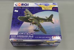 A Corgi Aviation archive limited edition die-cast model - Short Sunderland MK. III, boxed.