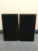 A pair of mid 20th century ITT T225 speakers.