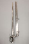 A very rare George III 1796 pattern heavy cavalry officer's sword,