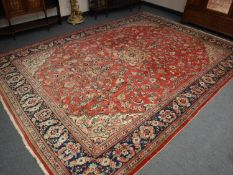 A Mahal carpet, West Iran,
