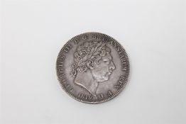 A George III Crown LIX 1819, hairlines and light contact marks,