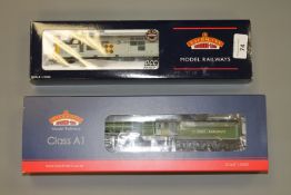 Two Bachmann Branch-Line locomotive engines - Class 37/0 Diesel coal Sector and A1 Class 60163
