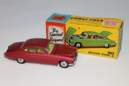 A Corgi Toys die cast vehicle - Jaguar Mark X, 238, boxed.
