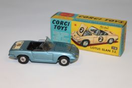 A Corgi Toys die cast vehicle - Lotus Elan S2, 318, boxed.