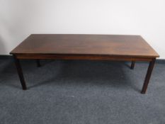 A Danish rectangular coffee table CONDITION REPORT: 52cm high by 151cm long by 60cm
