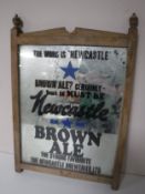 An Edwardian dressing table mirror,