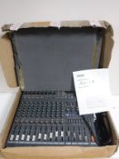 A Yamaha Mx12/4 mixing control unit