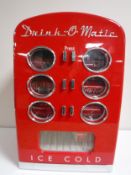 A Drink-O-Matic fridge