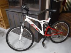 A CTVigo C126 full suspension bike