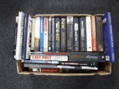 A box of books;