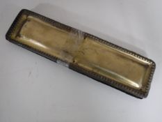 Eight antique copper finger plates