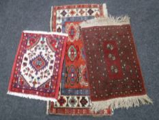 Three Persian rugs