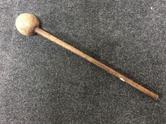 A Polynesian throwing club