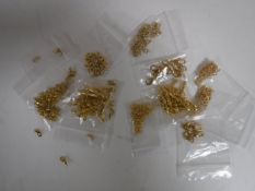 Two bags of jewellers findings