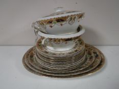 A small quantity of Burgess Brothers Edwardian dinner ware