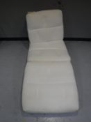 A pine futon with cover