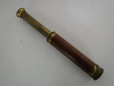 A Victorian pocket telescope by Salom and Company