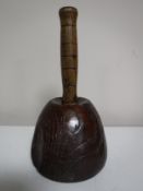 A Victorian treen mallet