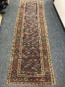 An antique Persian Farahan runner 285 cm x 90 cm