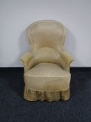 An early 20th century salon chair