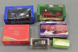A collection of die-cast vehicles to include Corgi, Revell, Atlas Editions etc, all parts boxed.