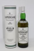 Laphroaig - Single Islay Malt Scotch Whisky, 10 years old, 1l, in presentation tube.