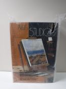 A boxed Artist's Studio easel and paint set