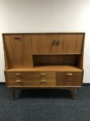A teak G-Plan sideboard