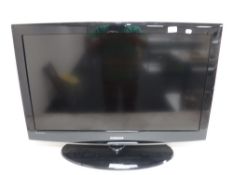 A Samsung 37 inch LCD TV, Philips DVD player,