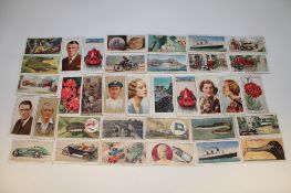 A collection of cigarette cards to include examples by John Player, W.D. & H.O.Wills etc.