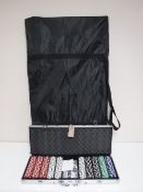 A poker table in carry bag,