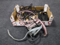 A box of horse tack