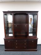 A Stag Minstrel cocktail display cabinet