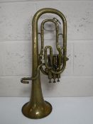 A part brass trumpet by Boosey & Co