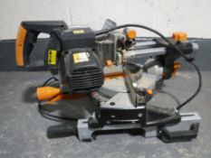 An Evolution Rage sliding compound mitre saw