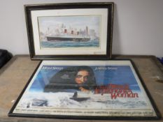 A framed limited edition signed S.