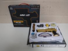 Two boxed Regimental Police electric rechargeable guns