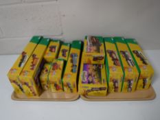 A collection of twelve boxed of Corgi Classics The Showman's Range die cast vehicles
