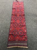 A Meshwani runner 253 cm x66 cm