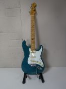 A Marlin electric guitar on stand