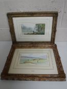 Two Digby Page framed watercolours;