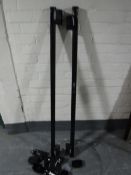 A set of Nordrive roof bars with brackets and keys