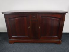 A contemporary Grange double door sideboard