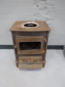 A cast iron Montrose stove