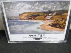 A railway advertising picture,