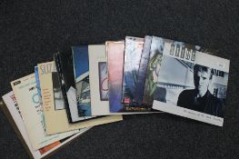 A small quantity of LP's, 80's including The Police,