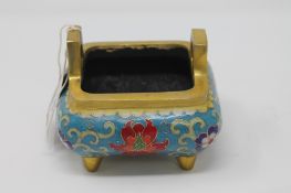 A Chinese bronze censer