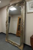 A large silvered mirror